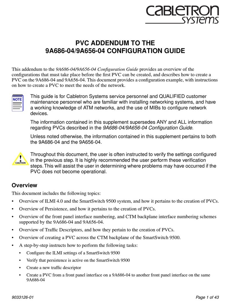 Cabletron Systems 9A656-04 Addendum