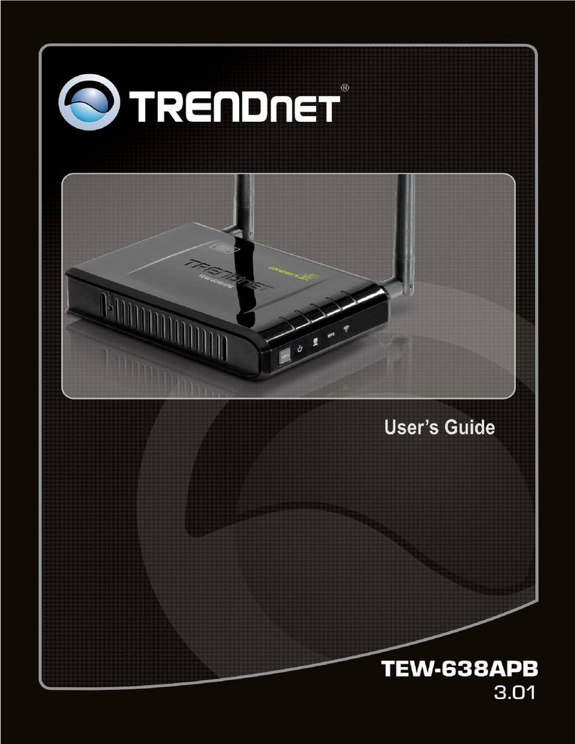 TRENDnet TEW-638AP User manual