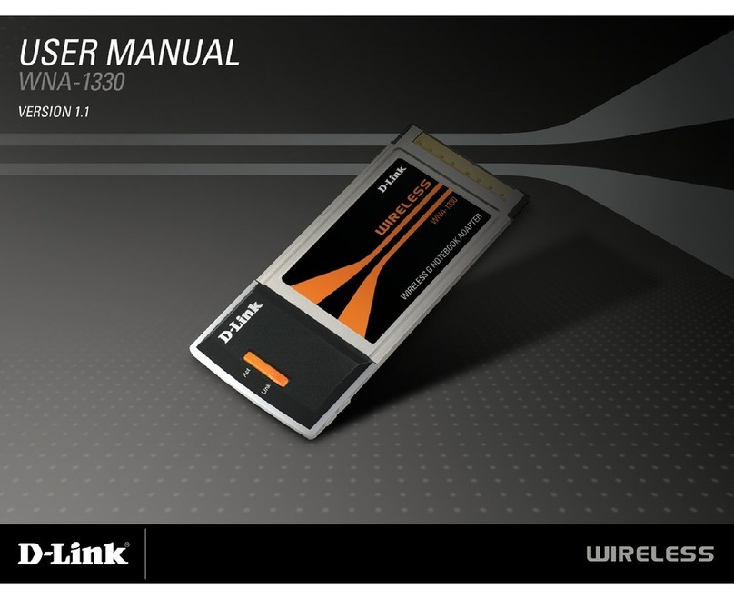 D-Link WNA-1330 User manual D-Link WNA-1330 User manual