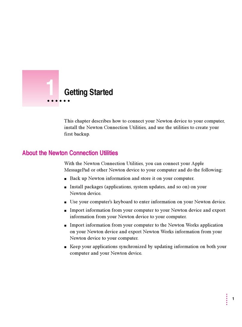 Newton Newton Connection Utilities User manual