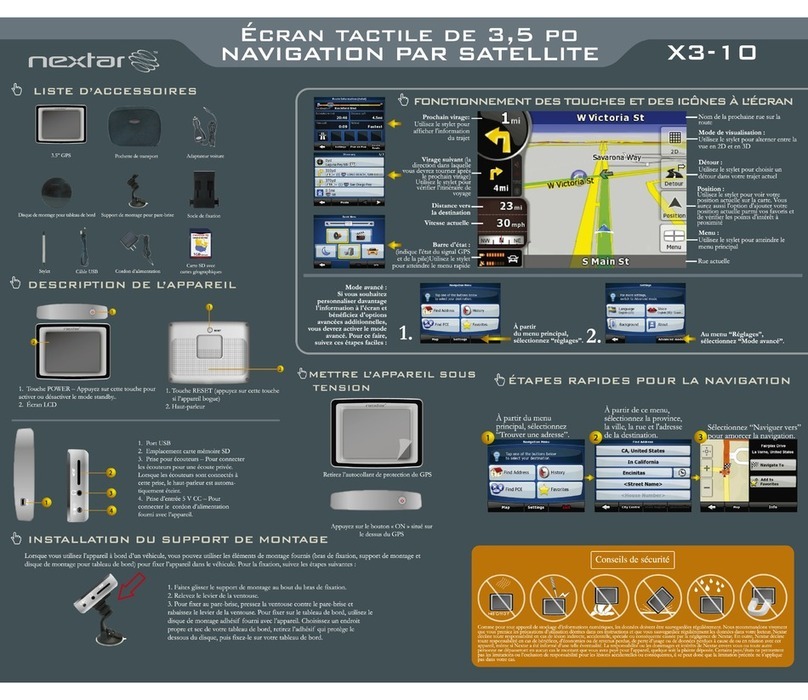 Nextar X3-10 User manual