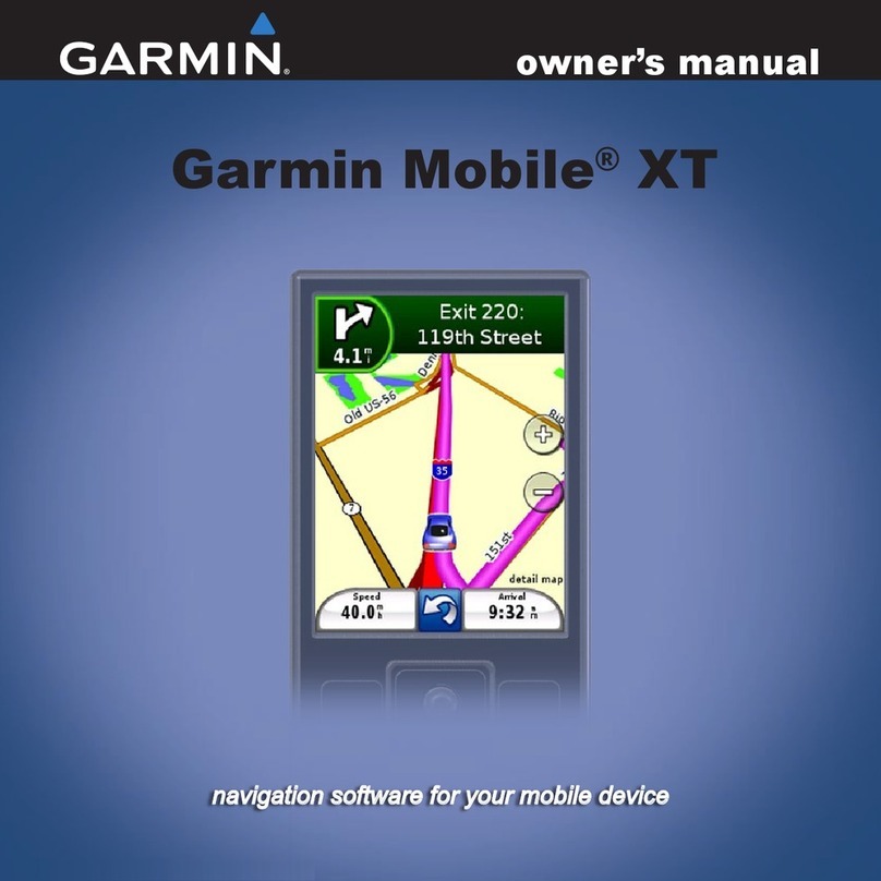 Garmin 010-10844-00 - Mobile XT - GPS Software owner's manual