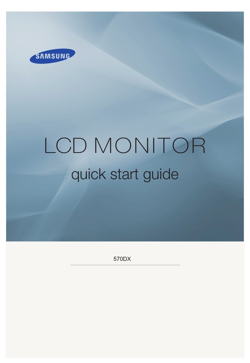 Samsung 570DX - SyncMaster - 57" LCD Flat Panel... User manual Samsung 570DX - SyncMaster - 57" LCD Flat Panel... User manual