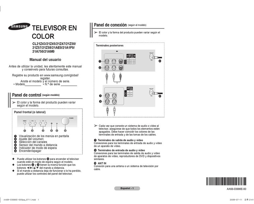 Samsung CL-21Z43MJ User guide