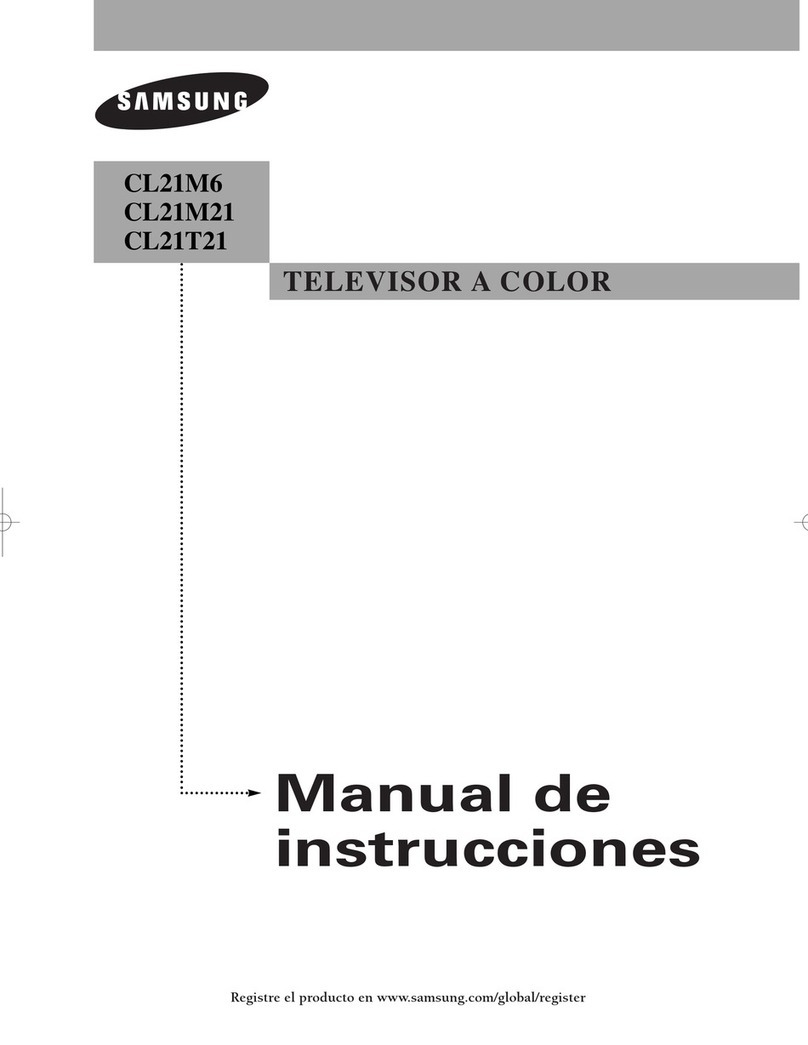 Samsung CL-21M21MQ Setup guide