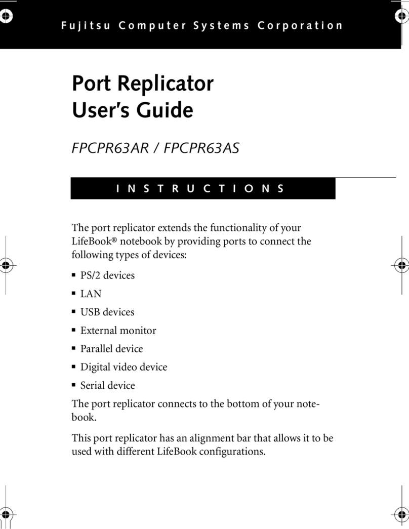 Fujitsu S6520 - LifeBook - Core 2 Duo 2.4 GHz User manual