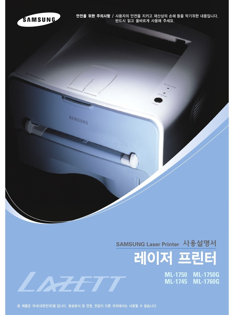 Samsung ML-1750 Lazett User manual
