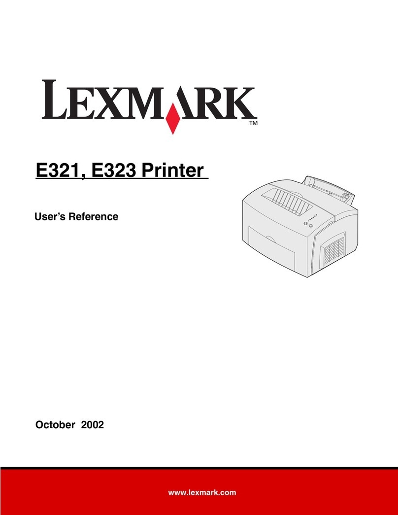 Lexmark 21S0150 - E 321 B/W Laser Printer Service manual