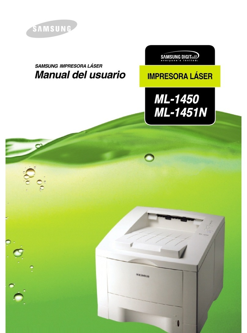 Samsung ML-1450 Series User guide