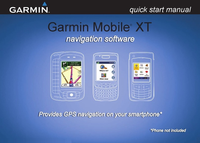 Garmin 010-10844-00 - Mobile XT - GPS Software Quick start manual Garmin 010-10844-00 - Mobile XT - GPS Software Quick start manual