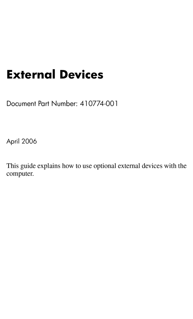 HP Compaq NX7400 User manual