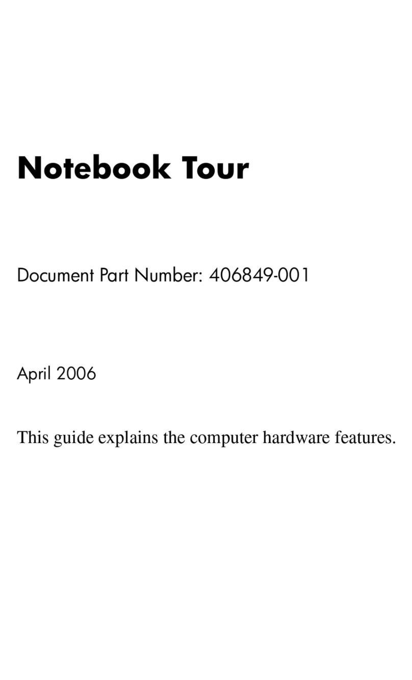 HP Compaq nc8430 User manual