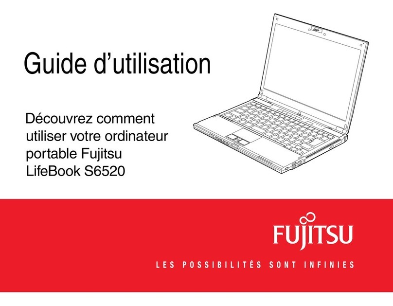 Fujitsu S6520 - LifeBook - Core 2 Duo 2.4 GHz Service manual