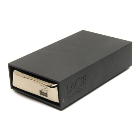 LaCie Starck Desktop Hard Drive User manual