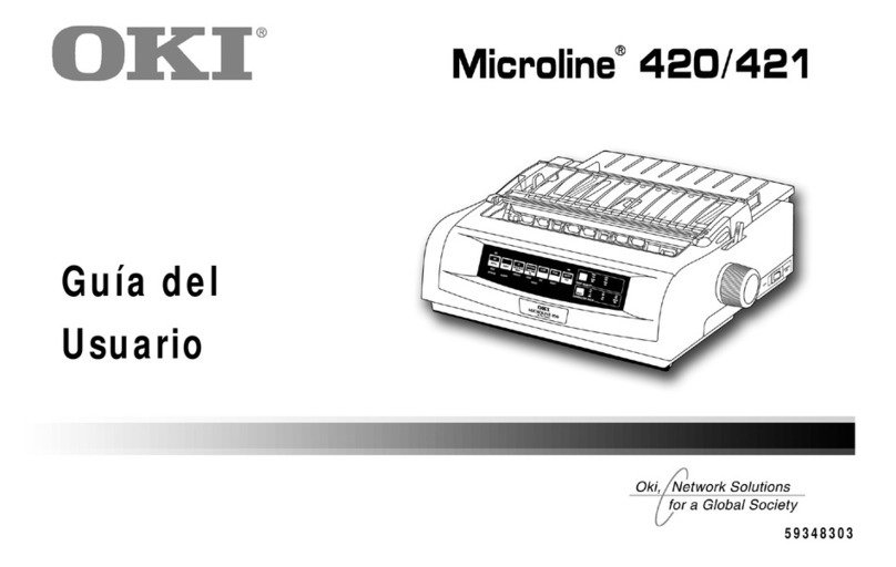 Oki ML420 Series Quick start guide