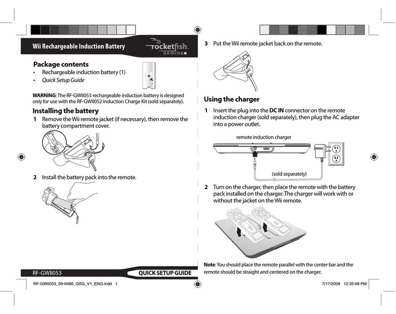 Rocket Fish RF-GWII053 User manual Rocket Fish RF-GWII053 User manual