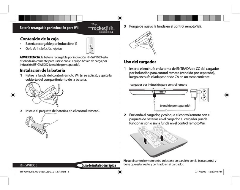 Rocket Fish RF-GWII053 Parts list manual Rocket Fish RF-GWII053 Parts list manual