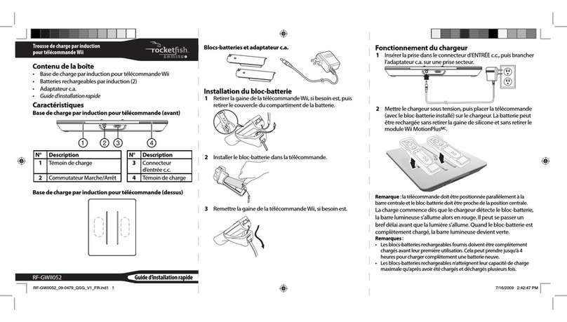 Rocket Fish RF-GWII052 Guide d'installation rapide