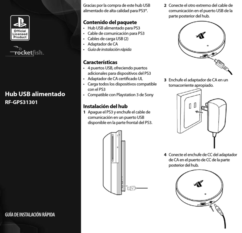 Rocket Fish RF-GPS31301 Parts list manual
