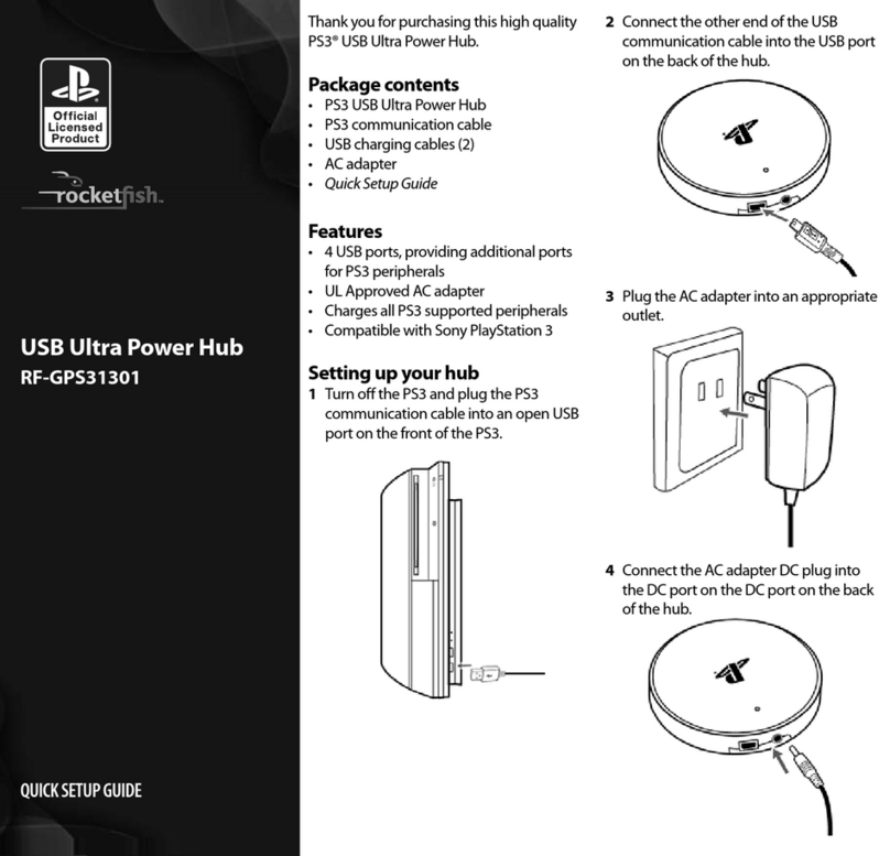 Rocket Fish RF-GPS31301 User manual
