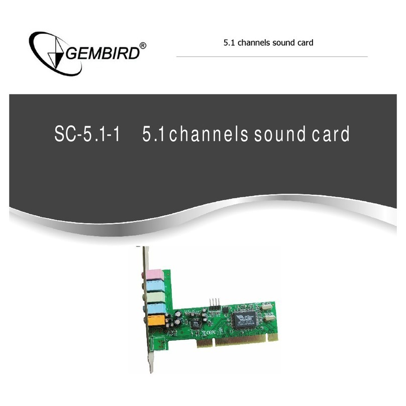 Gembird SC-5.1 user guide
