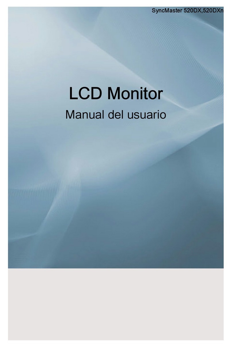 Samsung 520DXN - SyncMaster - 52" LCD Flat Panel... User guide Samsung 520DXN - SyncMaster - 52" LCD Flat Panel... User guide