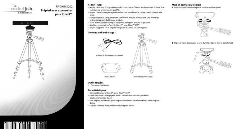 Rocket Fish RF-GXBX1202 Guide d'installation rapide