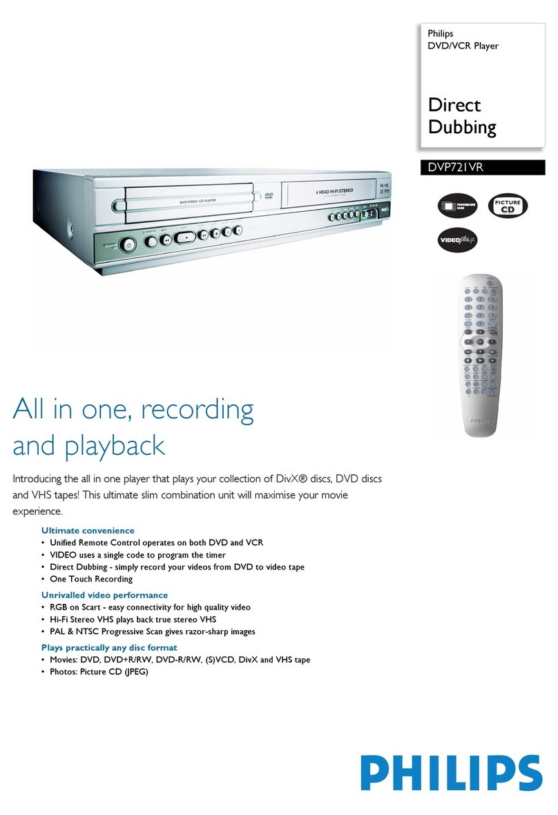 Philips DVP721VR/05 Specifications