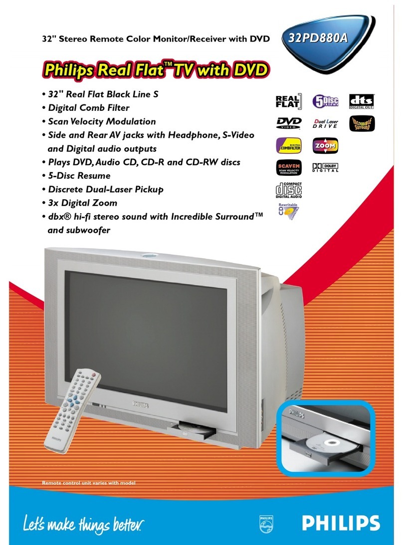 Philips 32PD880A/55R brochure