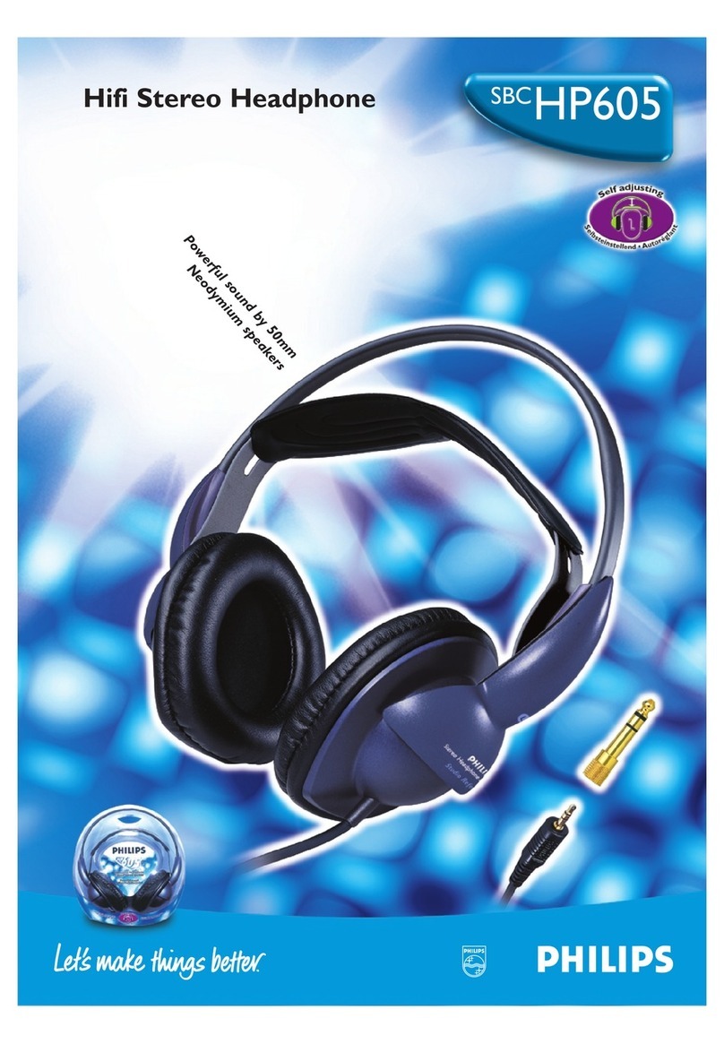 Philips SBCHP605/00 Specifications