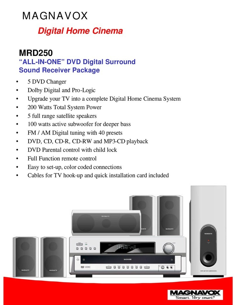 Magnavox MRD250S brochure