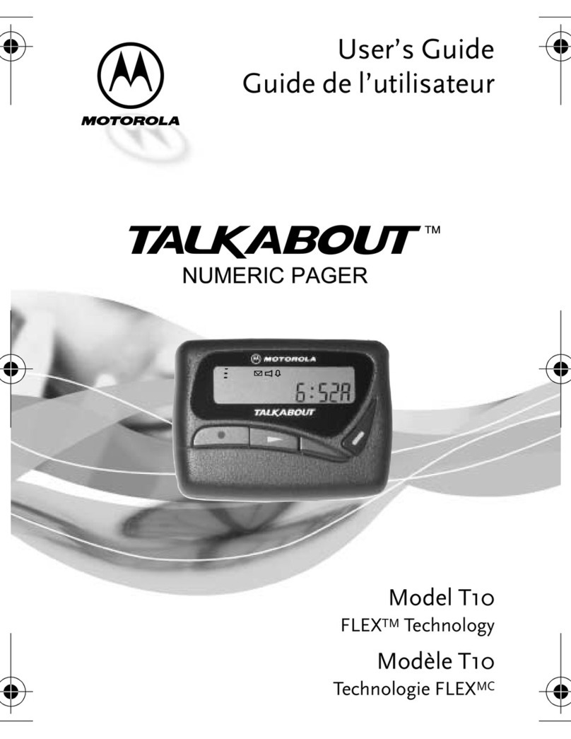 Motorola TALKABOUT FLEX T10 user guide