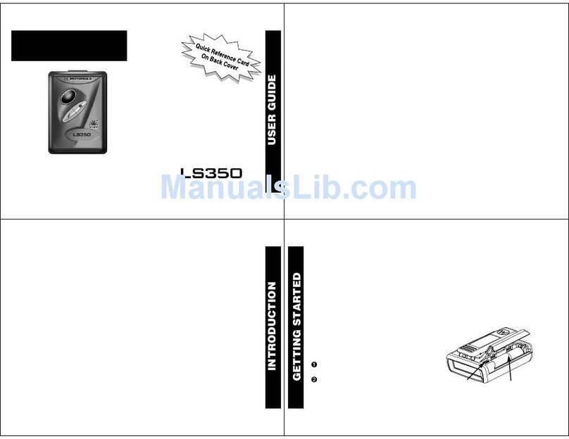Motorola LS350 User manual