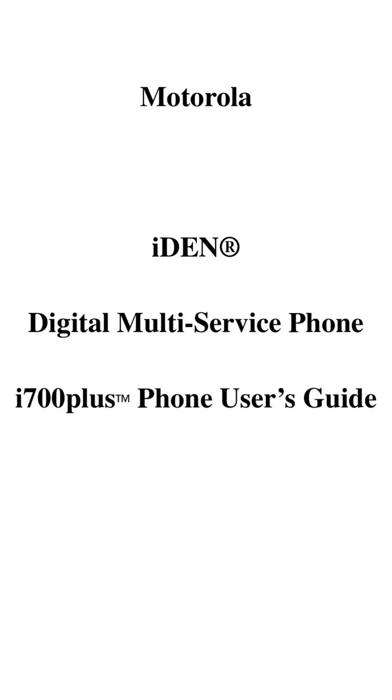 Motorola I700 user guide