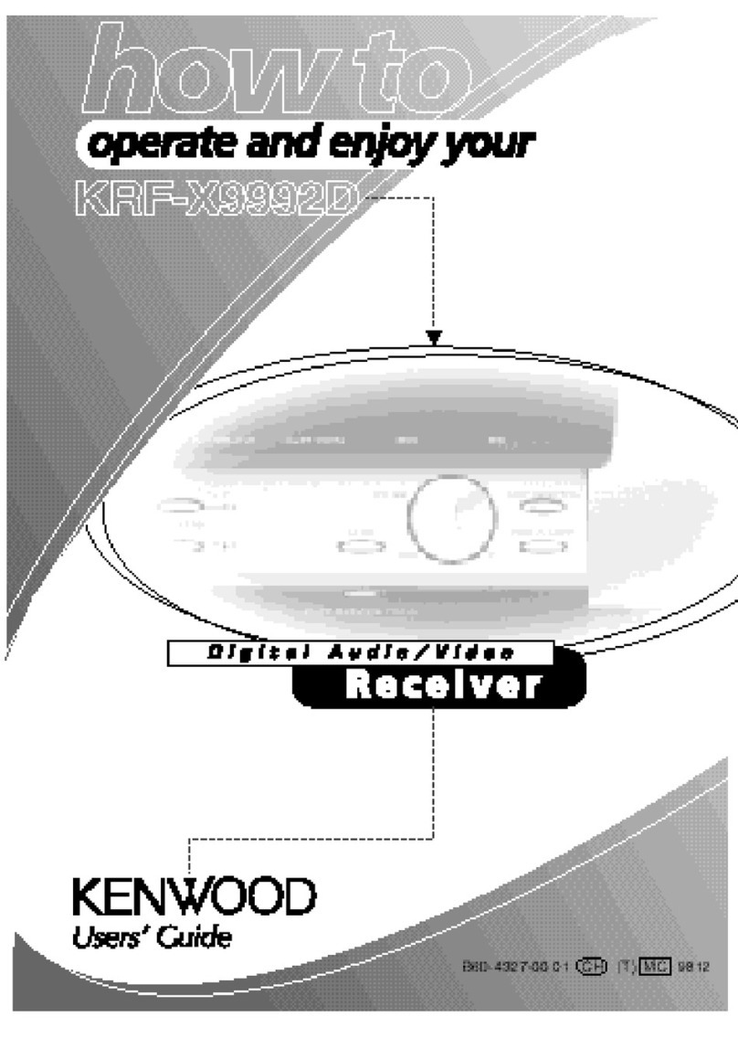 Kenwood KRF-X9992D user guide