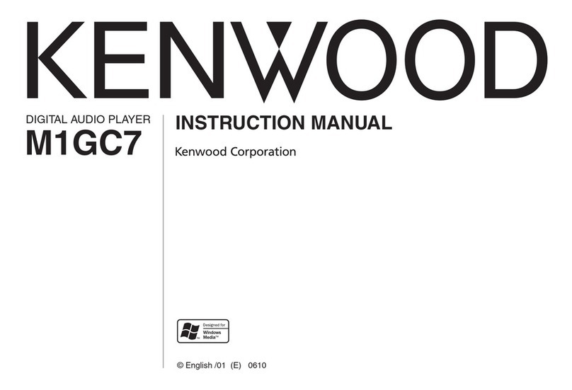 Kenwood M1GC7 User manual