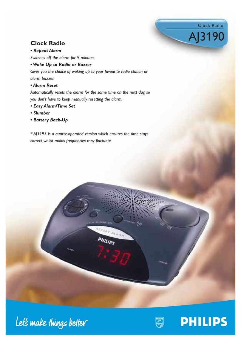 Philips AJ 3190 Specifications