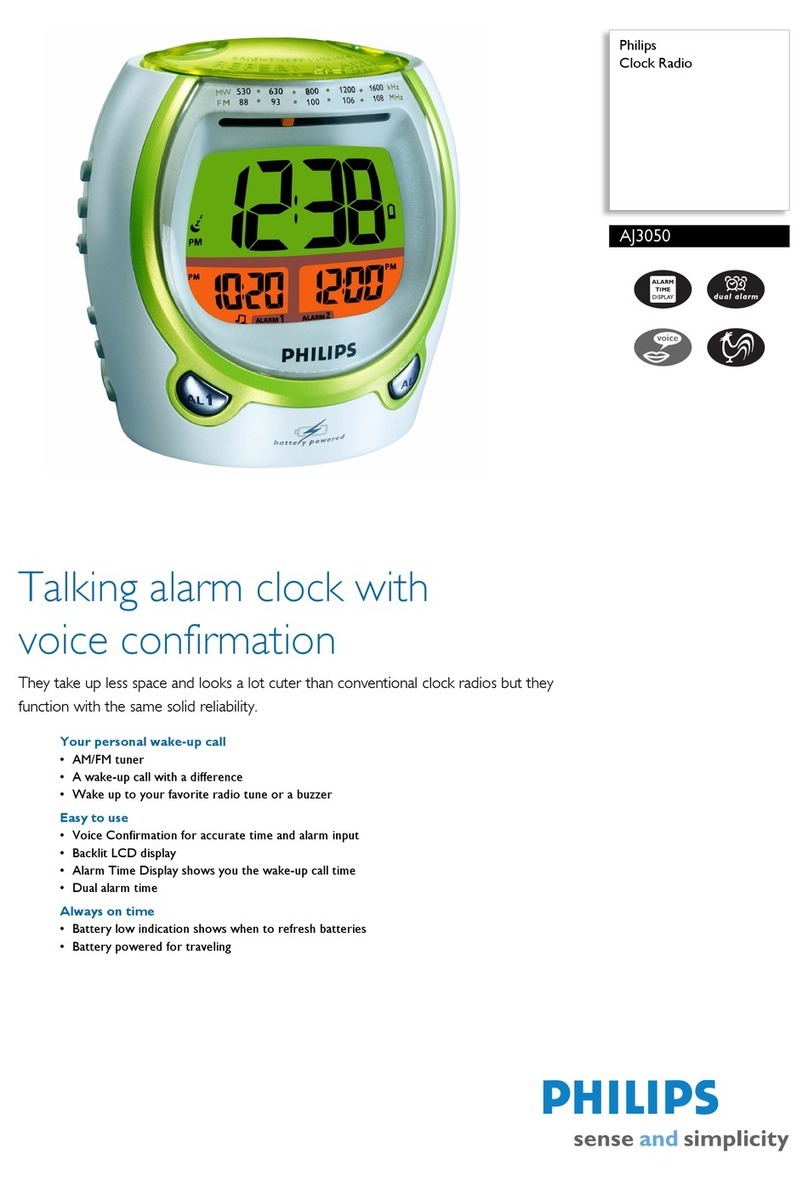 Philips AJ3050 Specifications
