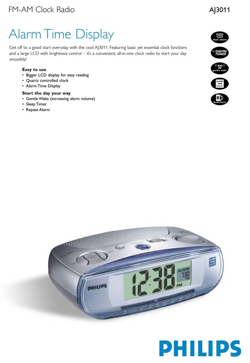 Philips AJ3011/05 Specifications