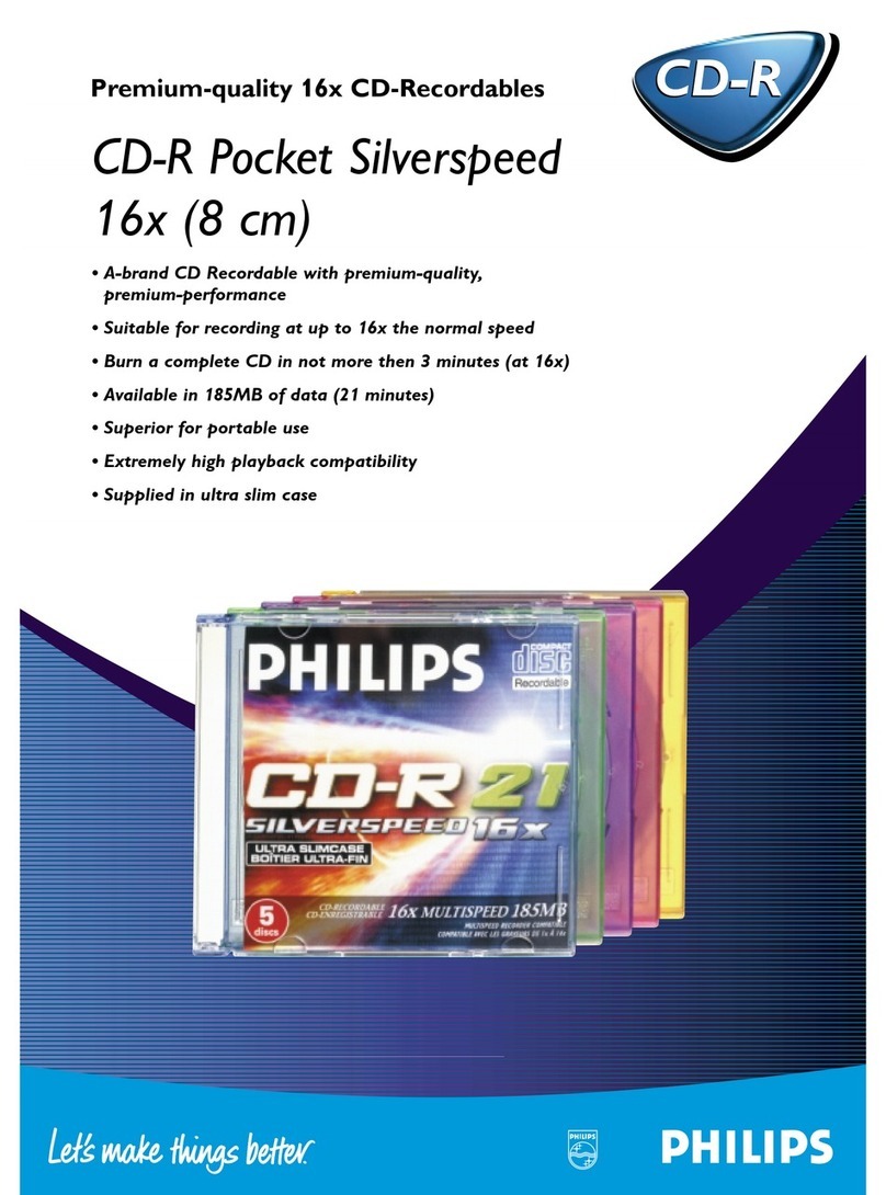 Philips CD80R431 User manual Philips CD80R431 User manual