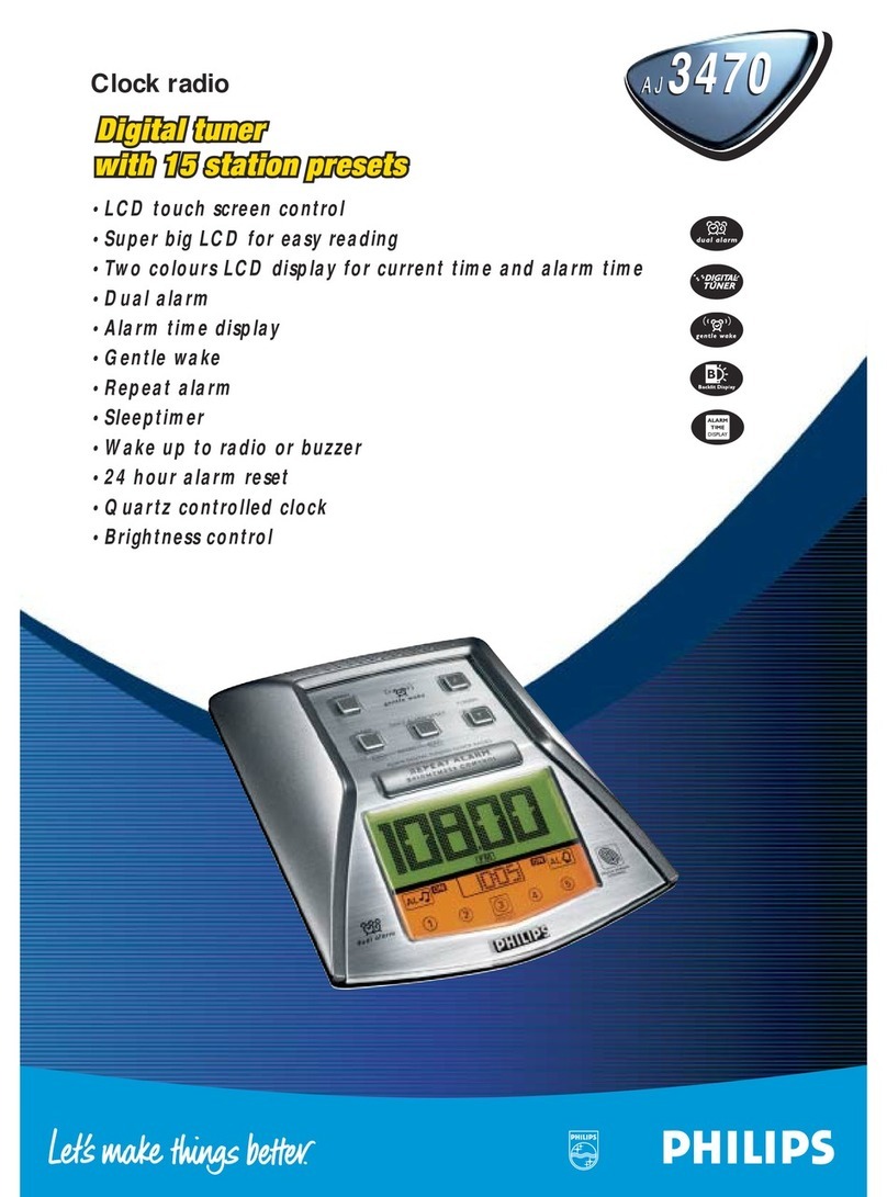 Philips AJ3470/00 User manual