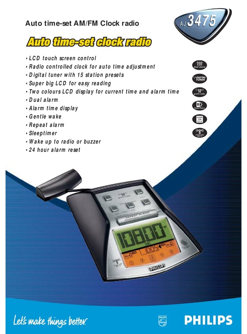 Philips AJ3475/00 User manual