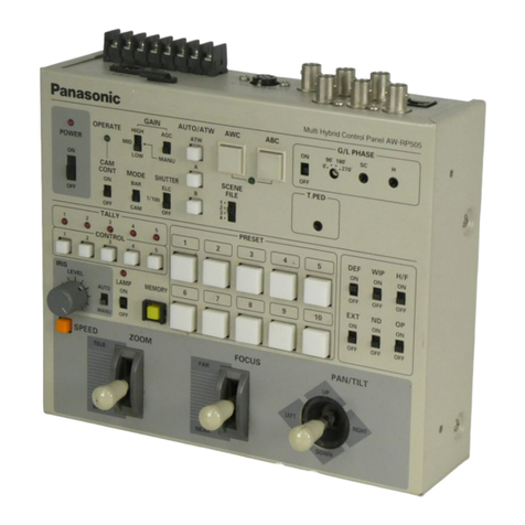 Panasonic AWRP505 - MULTI HYBRID CTL PAN operating instructions