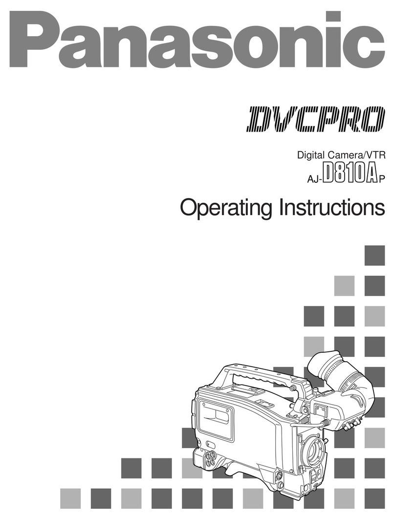 Panasonic AJ-D810A User manual Panasonic AJ-D810A User manual