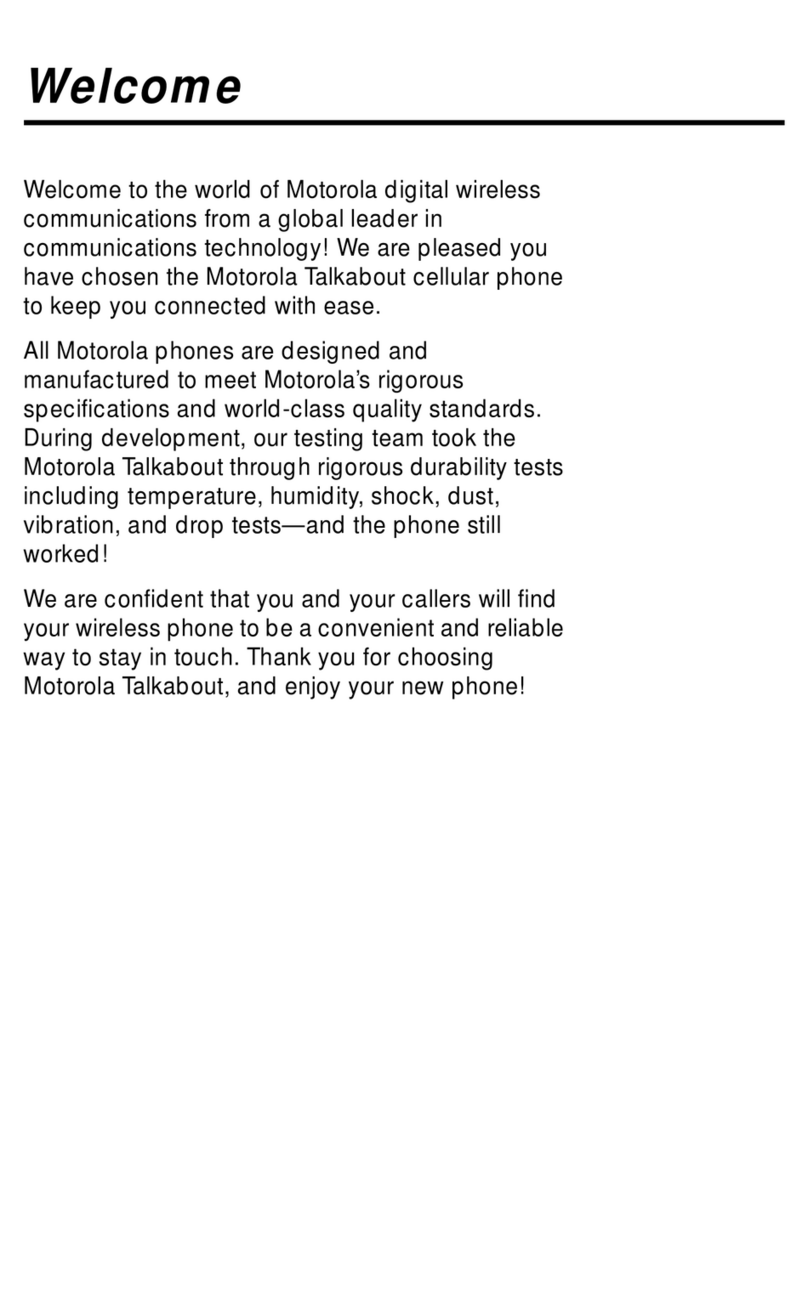 Motorola T8190 manual