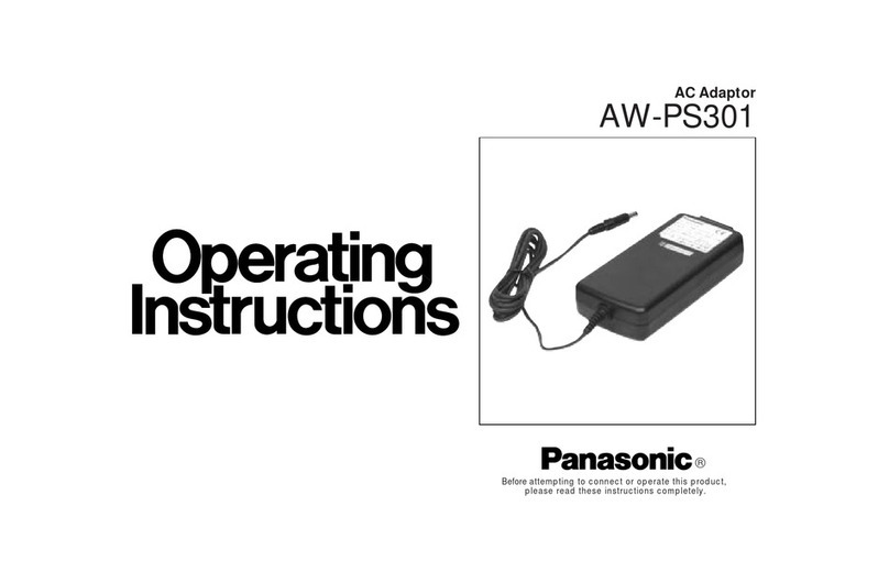 Panasonic AW-PS301 User manual Panasonic AW-PS301 User manual