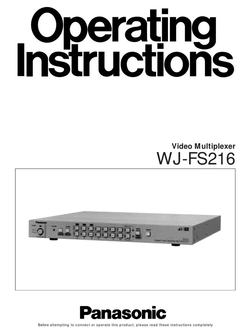 Panasonic AJ-FX216 operating instructions Panasonic AJ-FX216 operating instructions