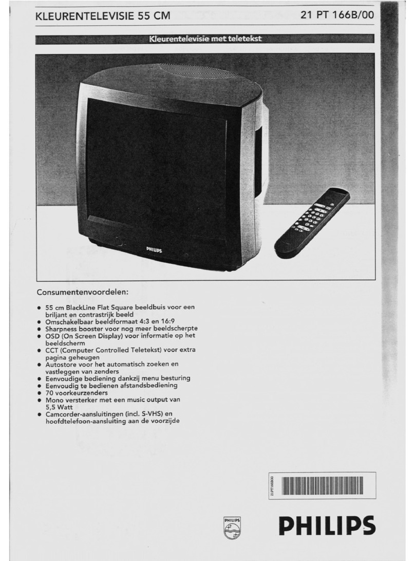 Philips 21PT166B/00 User manual Philips 21PT166B/00 User manual