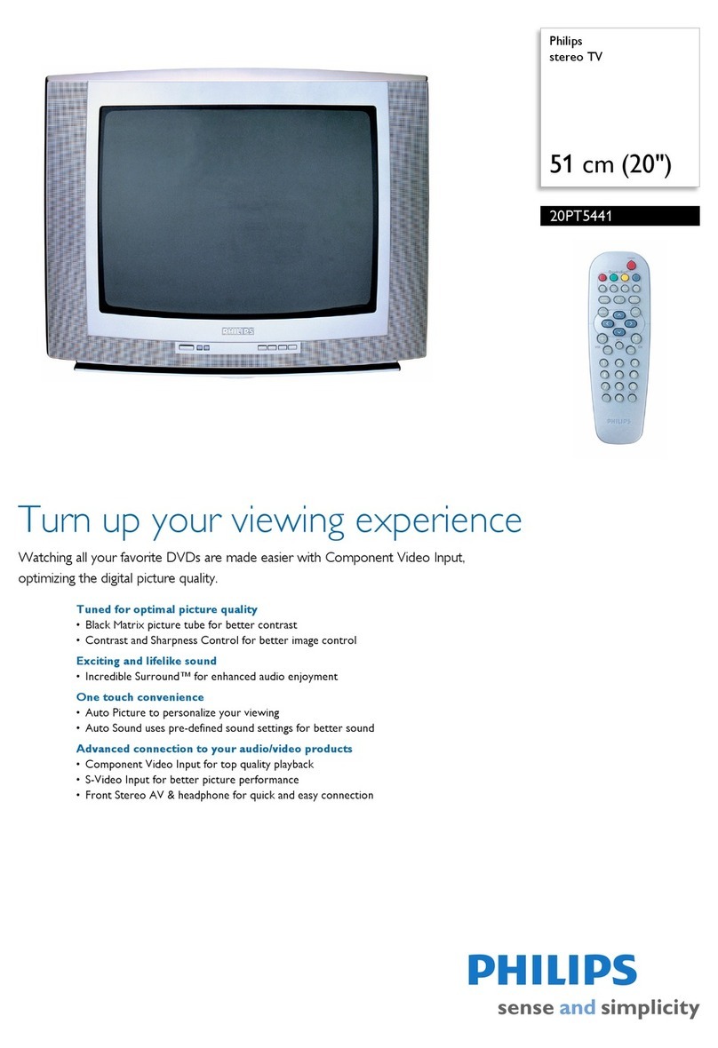 Philips 20PT5441 User manual