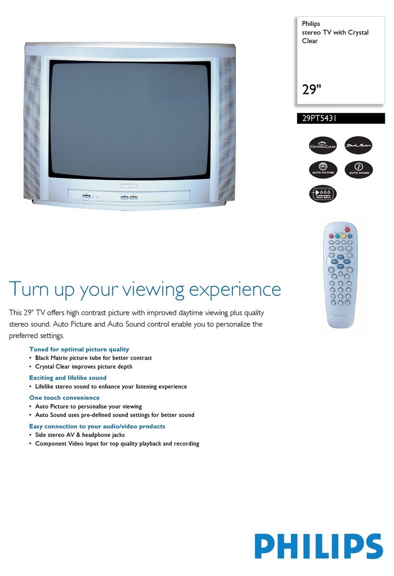Philips 29PT5431/85R User manual